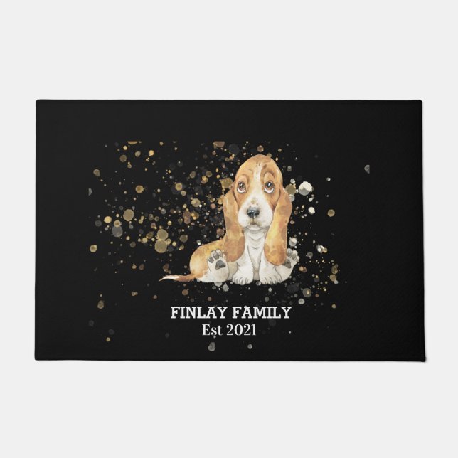 Family Pet personalised  doormat (Front)