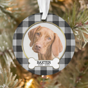 Family Pet Photo Memorial Ornament