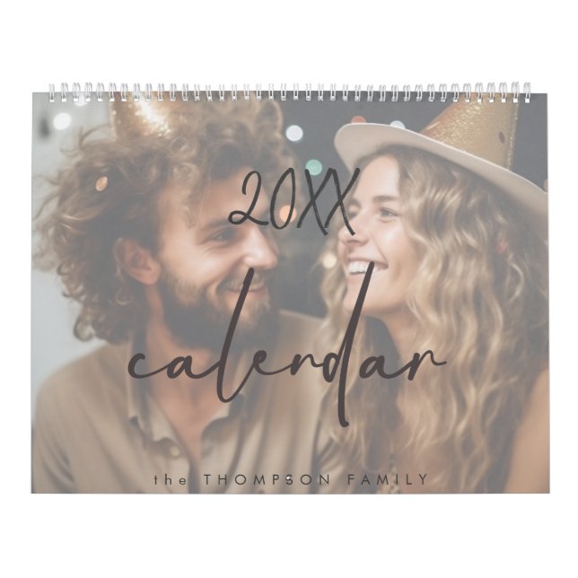 Family photo 2025 calendar (Cover)