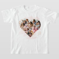 Family Photo Best Grandma Ever Heart Shape 8 Photo