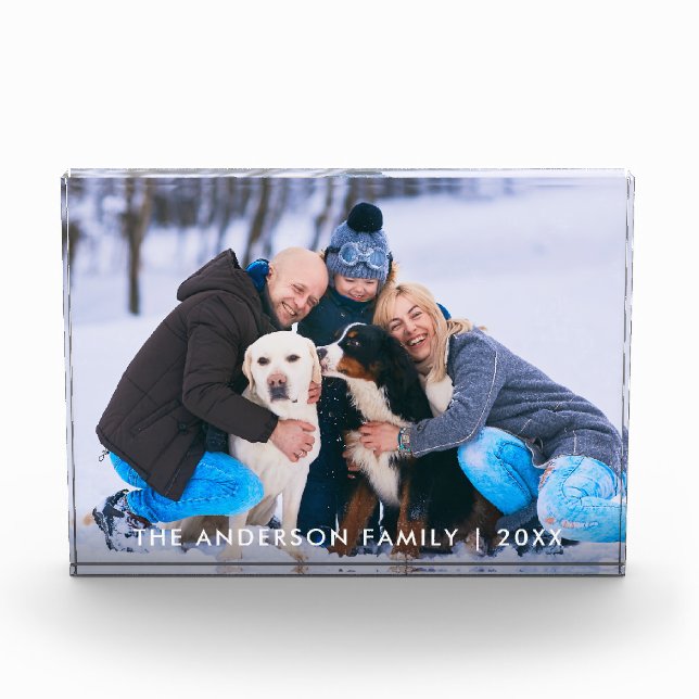 Family Photo Block (Front)