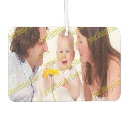 Family Photo Budget Special Cool Car Air Freshener