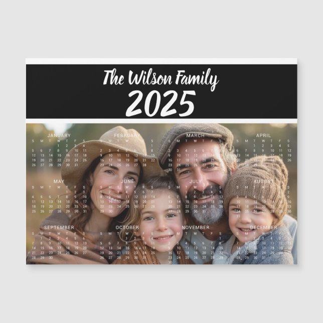 Family Photo Calendar 2025 (Front)