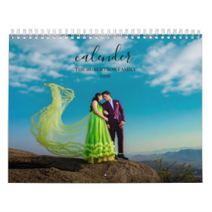 Family Photo Calendar 2026