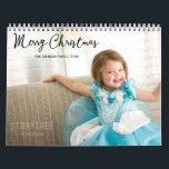 Family Photo Calendar With Christmas Greetings<br><div class="desc">Share love and joy with our Family Photo Calendar with Christmas Greetings! Add your favourite photos and create a festive keepsake to enjoy all year. A perfect photo gift that captures your family’s holiday spirit and warm memories in every month!

 Photography © Storytree Studios,  Stanford,  CA</div>