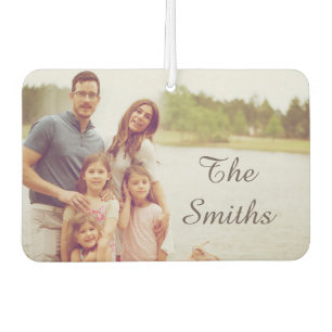 Family Photo Car Air Freshener