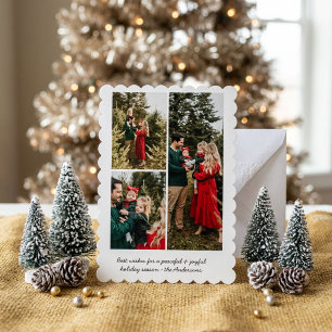 Family Photo Christmas Holiday Card