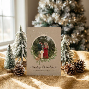 Family Photo Christmas Holiday Card