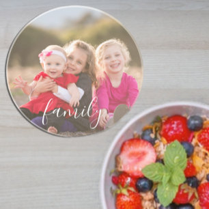 Family Photo Coaster