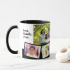 Family Photo Collage - 5 Photos and Custom Text