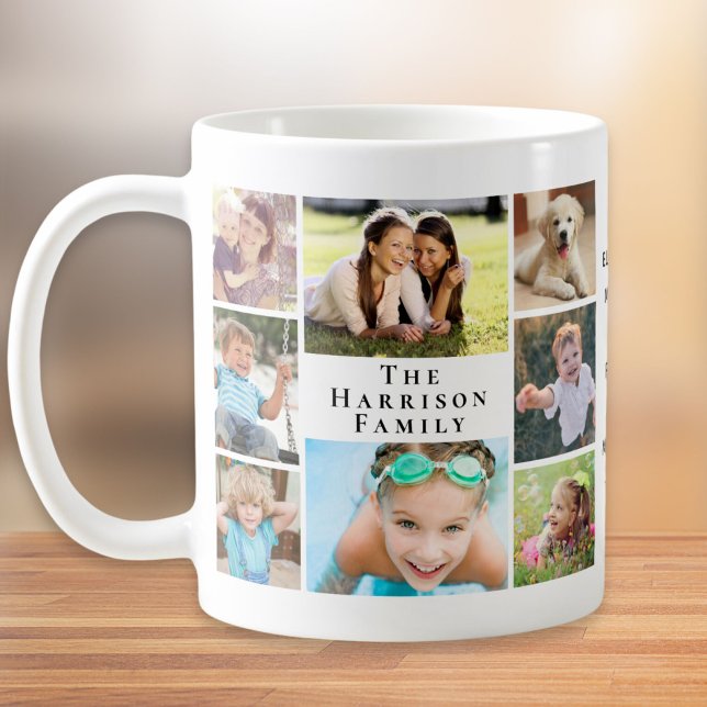Family Photo Collage Coffee Mug (Creator Uploaded)