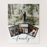 Family Photo Collage Custom Personalised Jigsaw Puzzle<br><div class="desc">Family Photo Collage Custom Personalised created by you personalised jigsaw puzzle from Ricaso</div>
