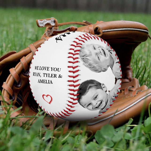 Family Photo Collage Father`s Day Baseball (Creator Uploaded)