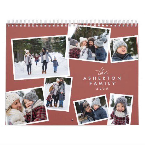 family photo calendar