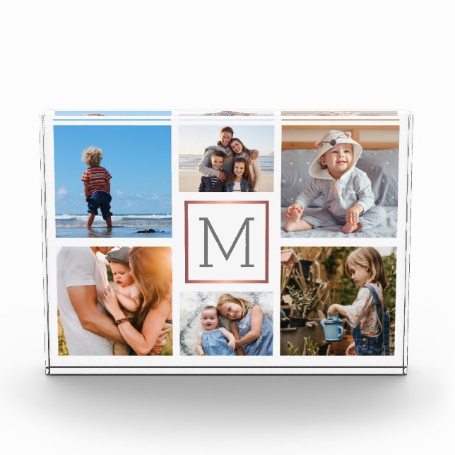 Family Photo Collage Monogram (Front)