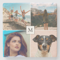 Family Photo Collage Monogram