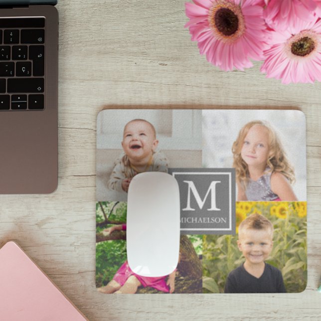 Family Photo Collage Mouse Mat (Creator Uploaded)