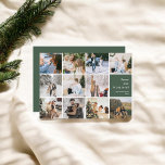 Family Photo Collage Peace Love Joy Christmas Holiday Card<br><div class="desc">**Introducing Our Personalised Peace, Love, and Joy Christmas Card: Share the Magic of the Season** This holiday season, spread the warmth and joy of Christmas with our Personalised Peace, Love, and Joy Christmas Card. This beautifully designed card features a heartwarming 11-square photo collage layout, allowing you to share your family's...</div>