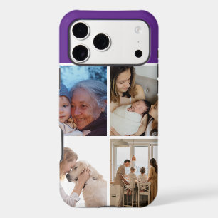 Family Photo Collage purple 4 Picture