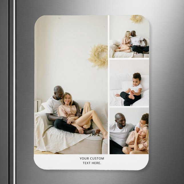 Family Photo Collage Template Magnet (Creator Uploaded)