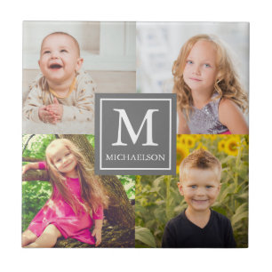 Family Photo Collage Tile