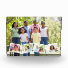 Family Photo Collage w. Zigzag Photo Strip
