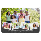 Family Photo Collage w Zigzag Photo Strip Flexible