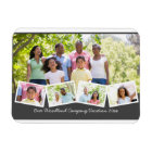 Family Photo Collage w Zigzag Photo Strip Flexible