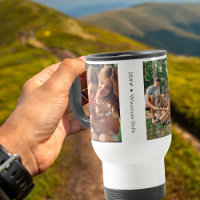 Family Photo Collage with 3 Photos and Custom Text