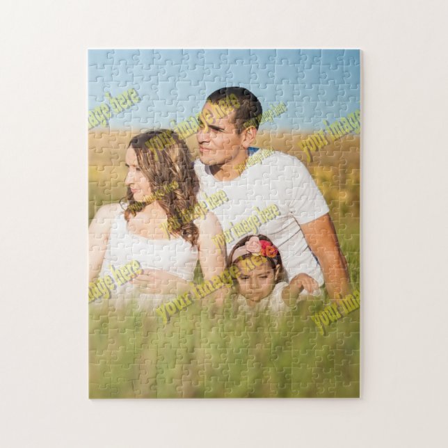 Family Photo 🧩✨ Custom Budget-Friendly Fun Jigsaw Puzzle (Vertical)