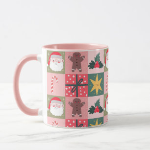Family Photo gift  Colored Noel Christmas Mug