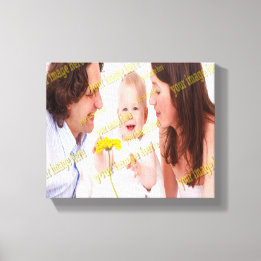 FAMILY Photo ✨ Lovely Custom  Canvas Print
