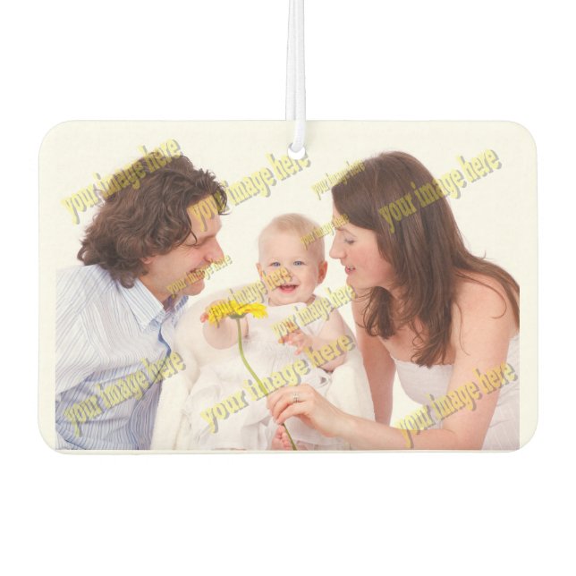 FAMILY Photo ✨ Lovely Custom  Car Air Freshener (Front)