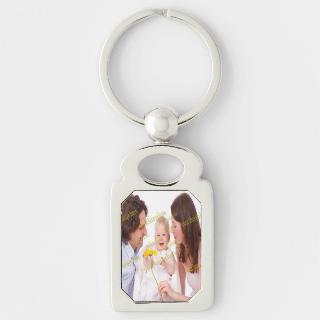 FAMILY Photo ✨ Lovely Custom  Key Ring (Front)