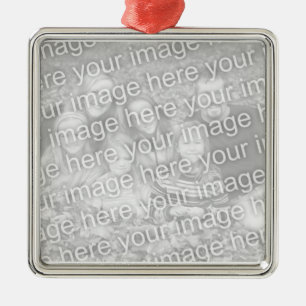 Family Photo Memories Metal Tree Decoration