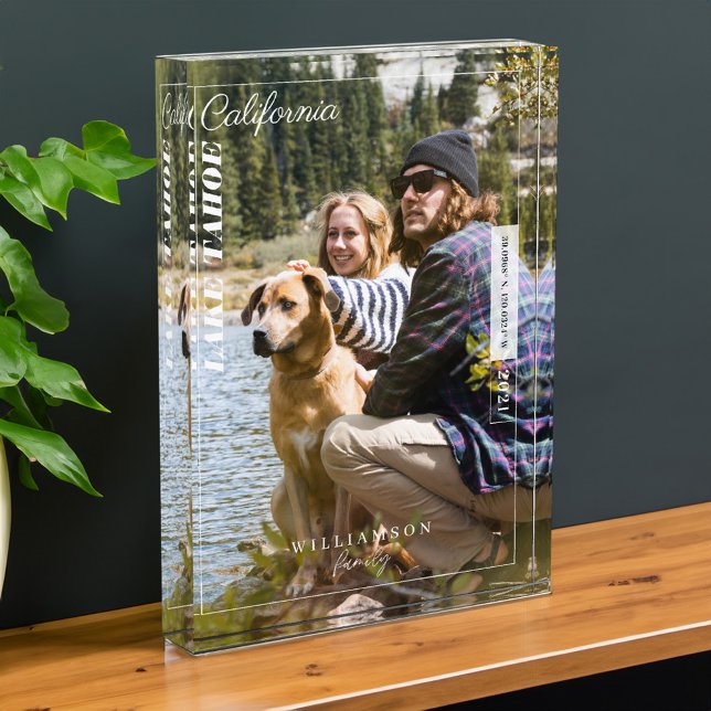 Family Photo Modern Editorial Travel Keepsake (Family Photo Modern Editorial Travel Keepsake)