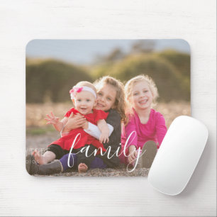 Family Photo Mouse Mat