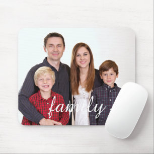 Family Photo Mouse Mat