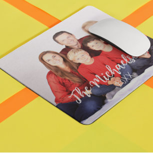 Family Photo Mouse Mat