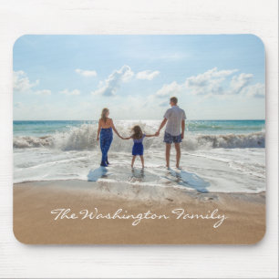 Family Photo Mouse Mat