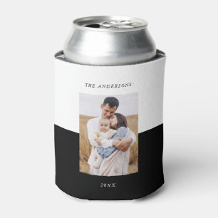 Family Photo Personalised Can Cooler