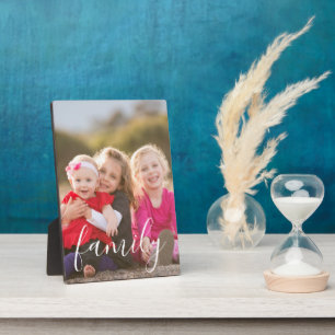 Family Photo Plaque