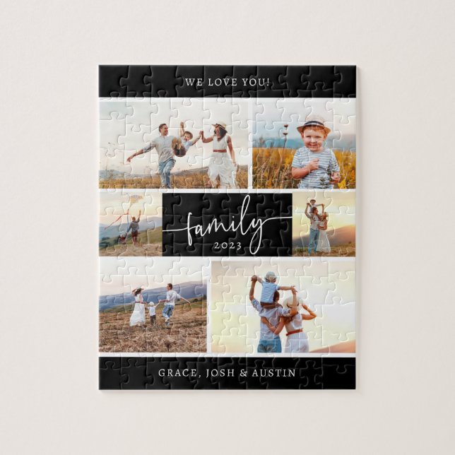 Family Photo Puzzle (Vertical)