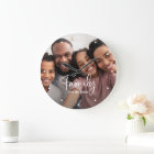 Family Photo with Modern Script