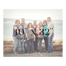 Family Photos 40x32 TEMPLATE
