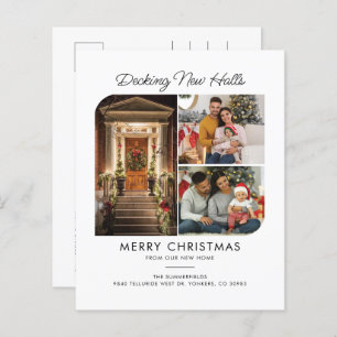 Family Photos Holiday Address Moving Announcement