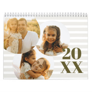 Family Photos Modern   Calendar