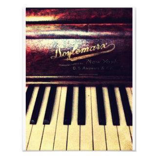 Family Piano Photo Print