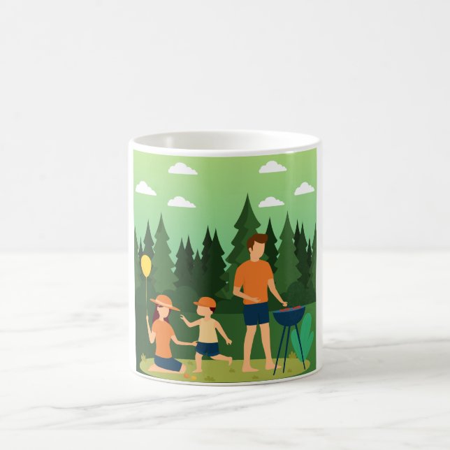 FAMILY PICNIC COFFEE MUG (Center)