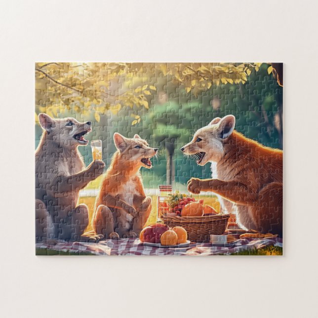 Family Picnic Images Photo Puzzles Picnic Backgrou (Horizontal)